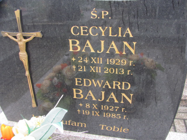 Cecylia Bajan 1929 Żabno Niedomice - Grobonet - Wyszukiwarka osób pochowanych