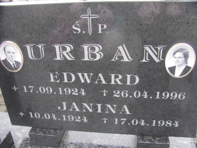 Edward Urban 1924 Żabno Niedomice - Grobonet - Wyszukiwarka osób pochowanych