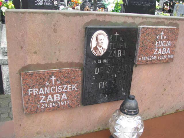 Tadeusz Żaba  1933 Żabno Niedomice - Grobonet - Wyszukiwarka osób pochowanych